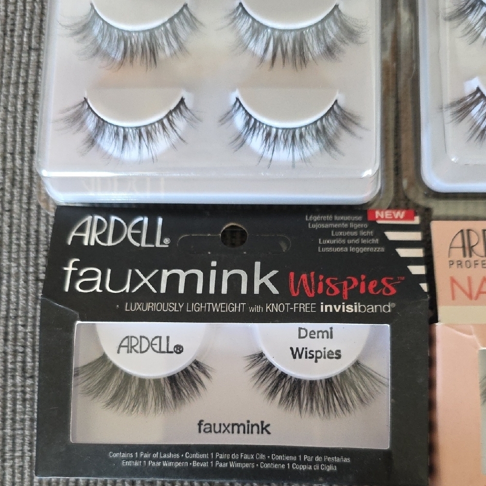 L.A. Colors Drama Lash, Kiss, And Ardell  Eyelash Collection, New, 8 Packs. - Picture 9 of 12
